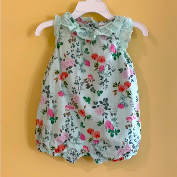 Girls romper 6M flowers little me - Picture 1 of 5